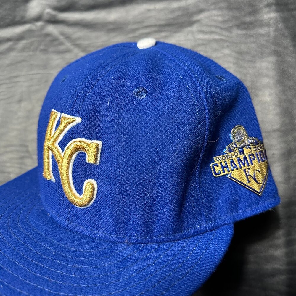 New Era Kansas City Royals 2015 World Champions Hat - 7 3/8  - 59FIFT